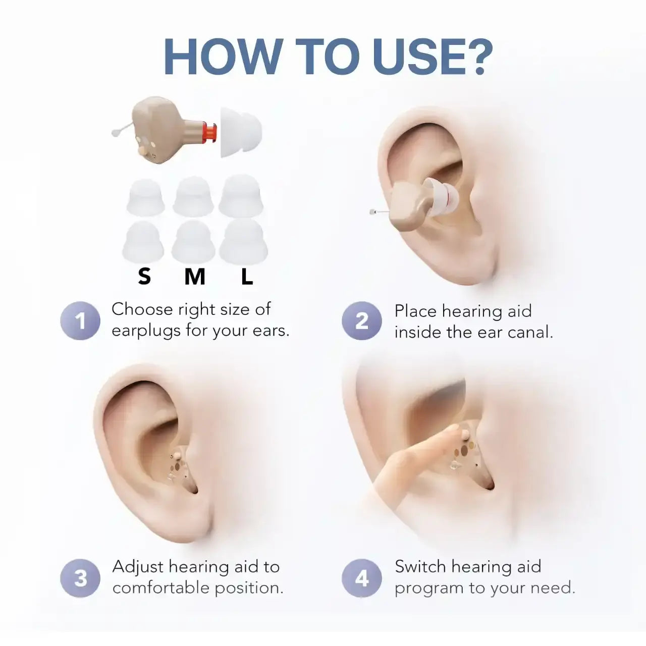 BTE  CIC Hearing Aids