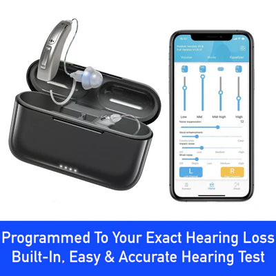 BTE Bluetooth Hearing Aids (App Controlled)